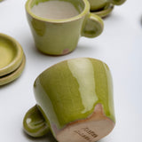 Martina Thornhill x heart espresso cup/saucer